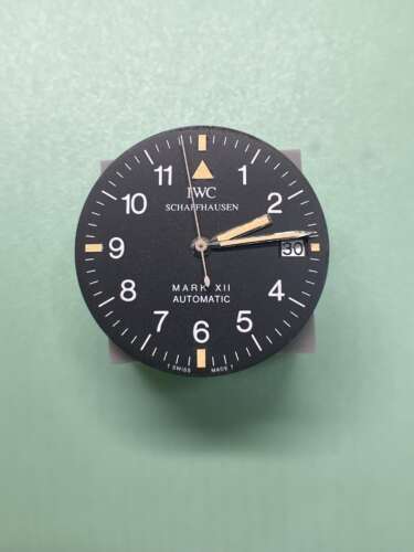 IWCマーク12　Ref.324101　インデックス、針蓄光再生、ケース仕上げしました